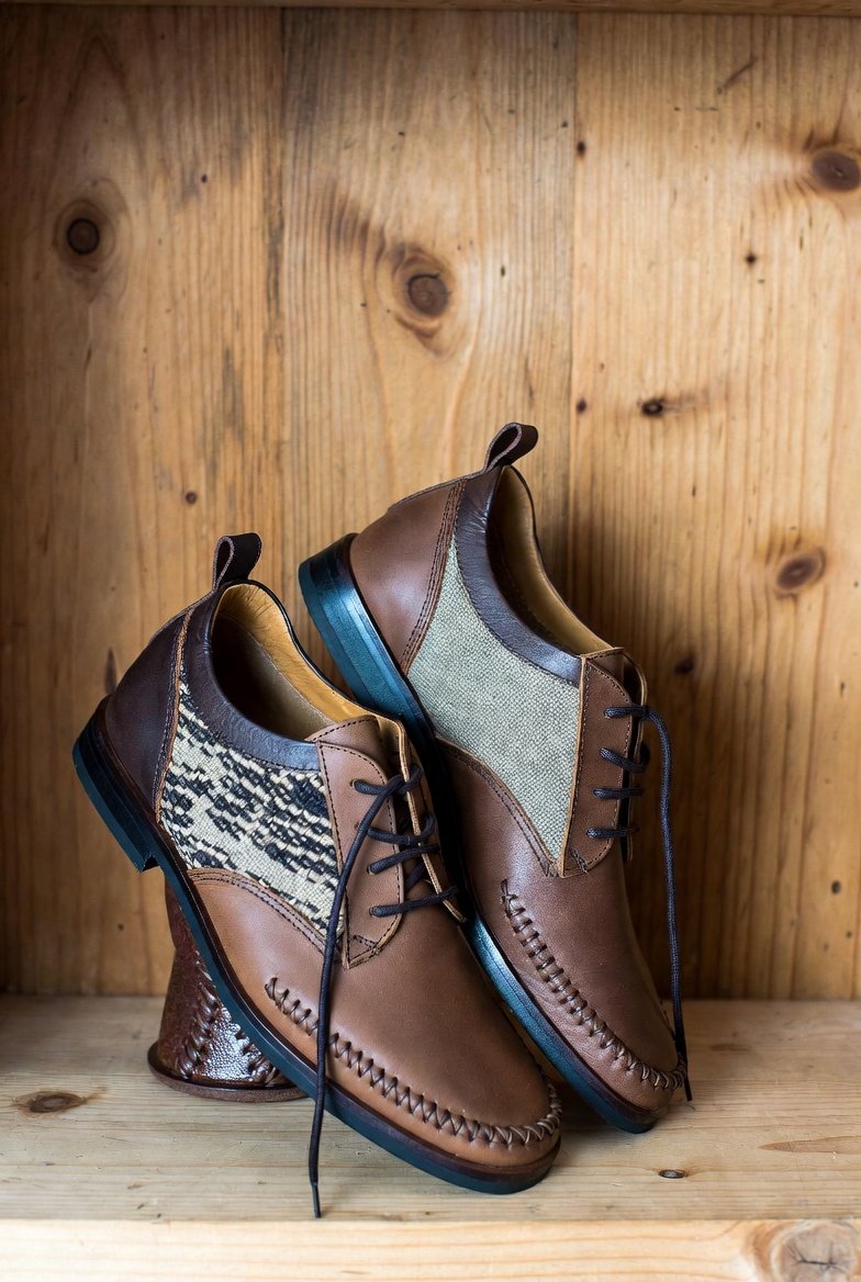chaussures en cuir