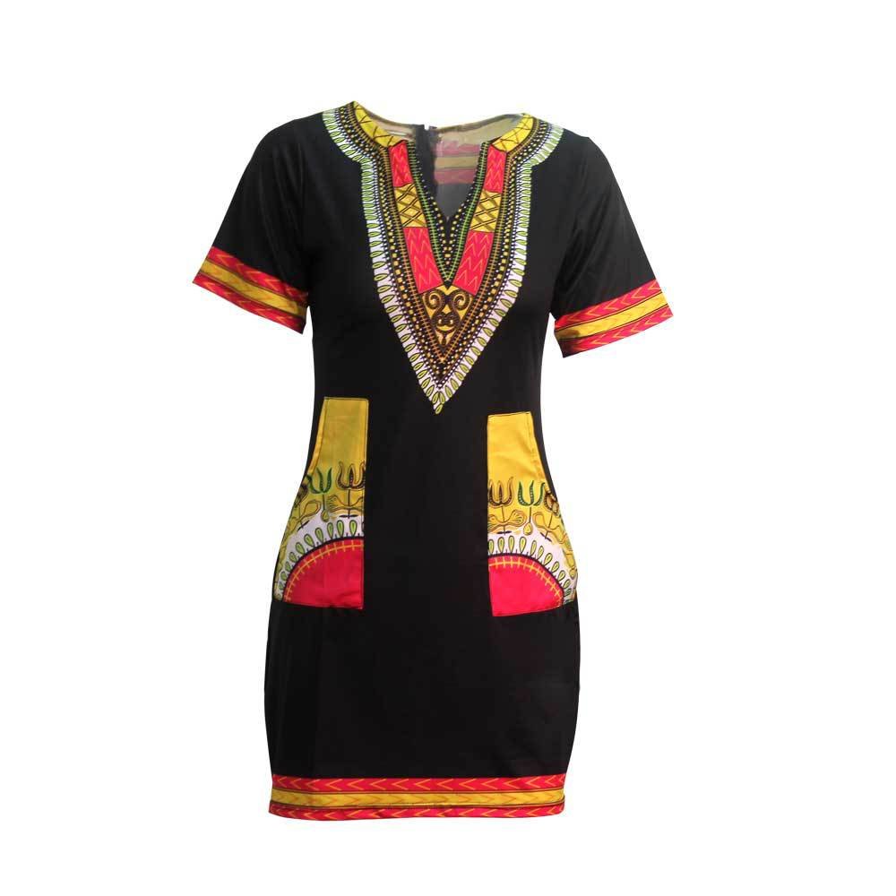 Robe en tissu artisanal